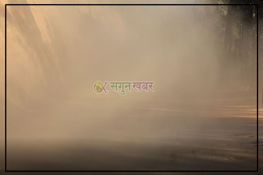 बैतडीमा पक्की सडकमा धुलैधुलो 